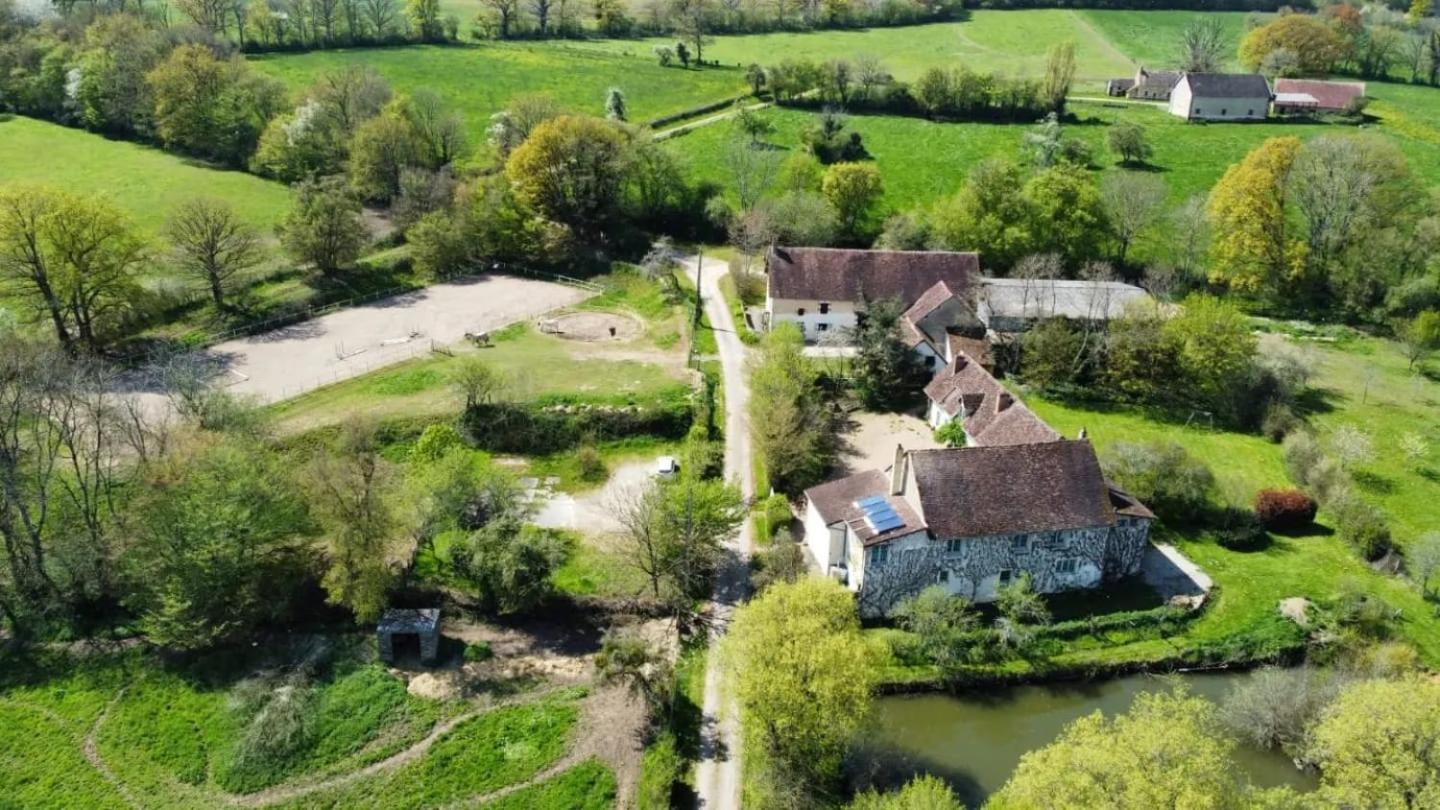 Ferme Equestre & Chambres D'Hotes Gateau Stables Proche Guedelon Saint-Amand-en-Puisaye Esterno foto